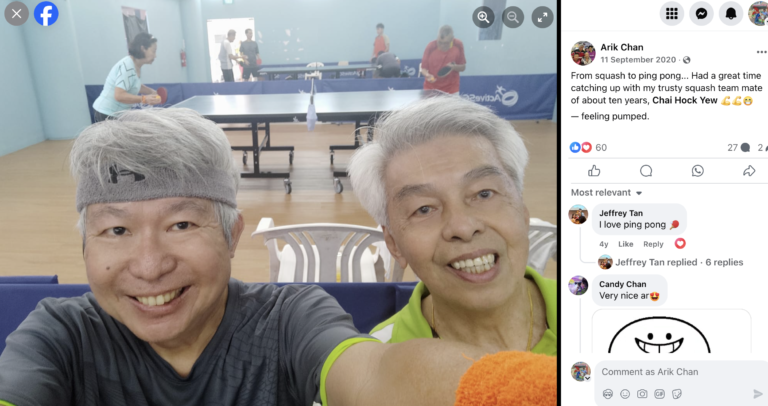 Squash mate Yew Chye Hock
